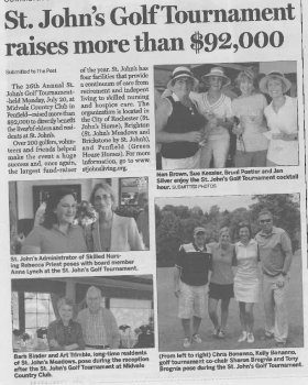 St. John's golf newspaper